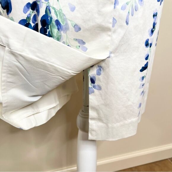 RSVP by Talbots Pastel Floral Sheath Dress Brunch Baby Shower Dress 4 - Picture 9 of 14